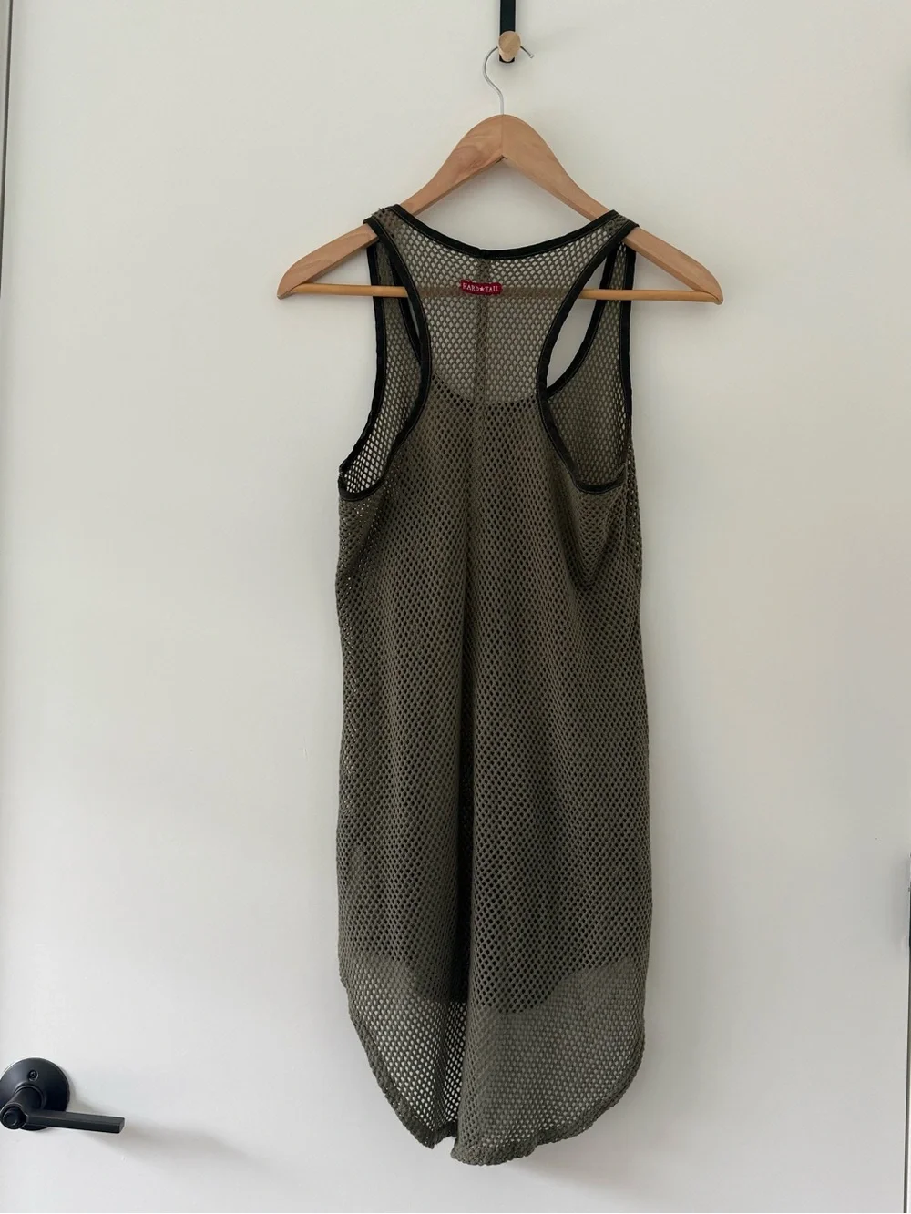 MESH RACERBACK MINI DRESS - Picture 3 of 5